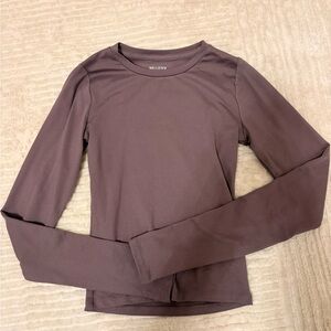 💜 Hollister Long Sleeve Fitted Performance Top 💪